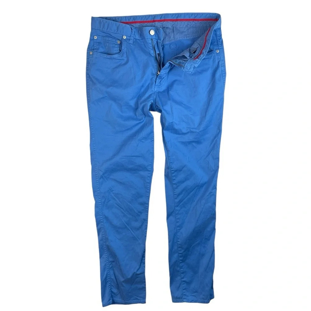 MJ337 Mens Daniel Cremieux Prince SLIM Fit Preppy Stretch Chino Pants 34x32